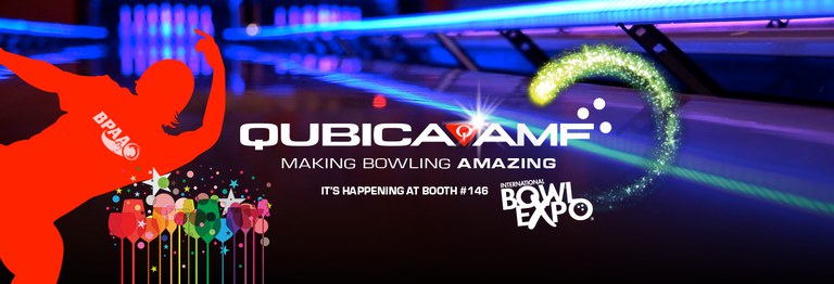 QubicaAMF Bowling BowlExpo 2018 is happening home banner