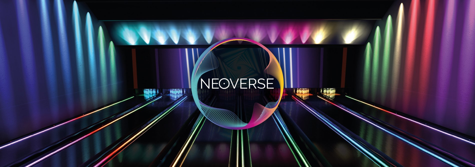 The neoverse QubicaAMF LED wall technology home banner